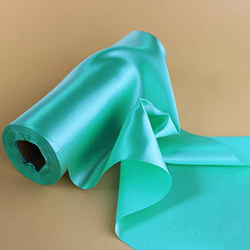 22 Yard 12 Inch Wide White Satin Ribbon - Bulk Table Runner, Grand Opening Ceremony, Hair Bows, Dress Decorations - Perfect for Wedding, Party, Gift Wrapping & DIY Crafts