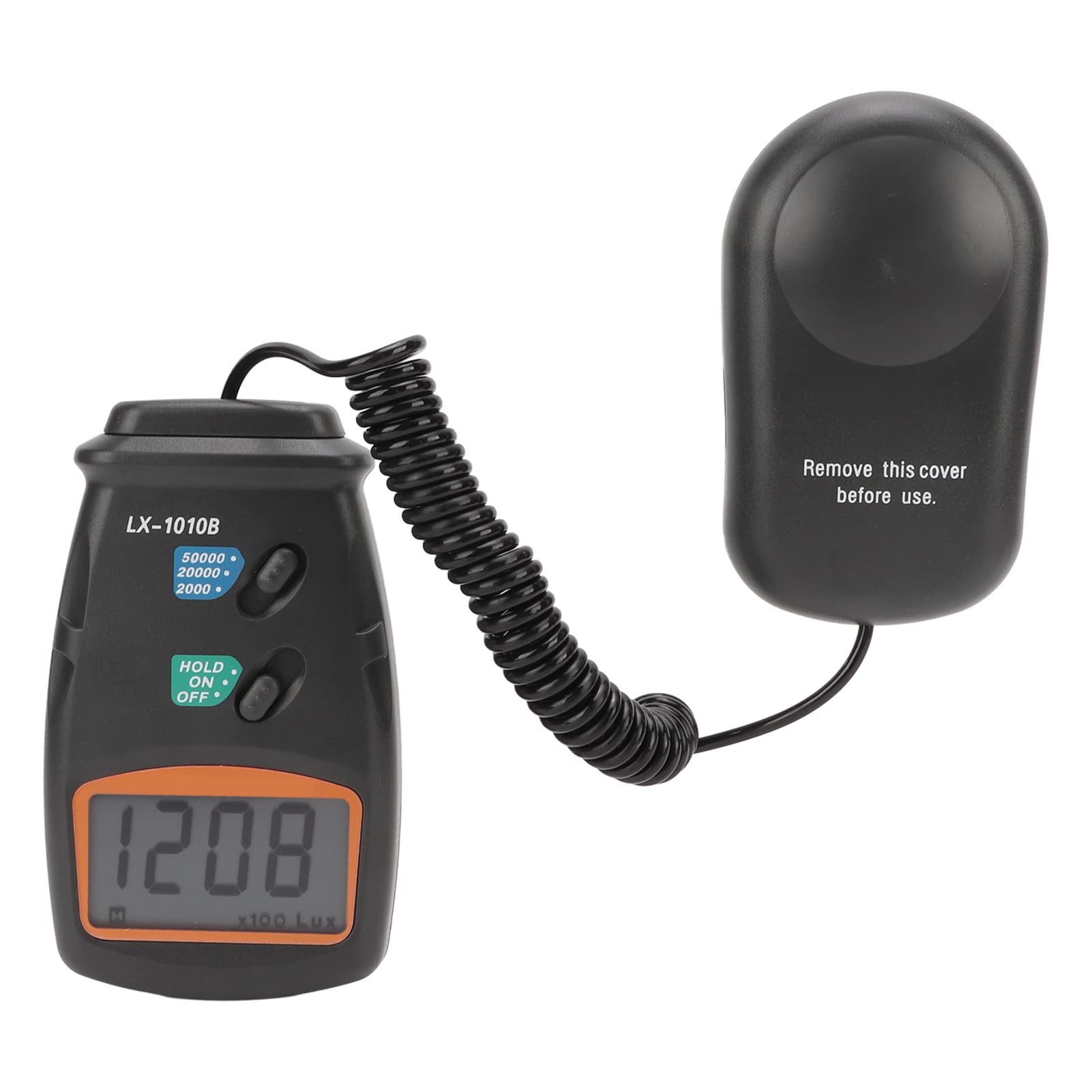 Digital Illuminance Meter - 3-Range Lux Light Meter for Office, Home & Workplace Lighting Measurement | Perfect for Photographers, Engineers & Indoor Light Quality Testing