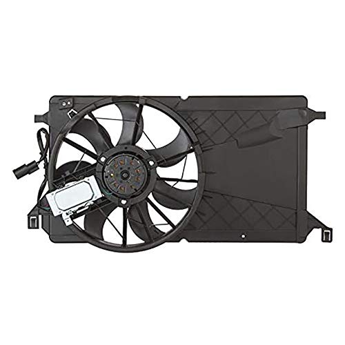 RAREELECTRICAL New Cooling Fan Replacement for Mazda 3 2004-2005 - Compatible with Part Numbers Z602-15-025G, Z60215025G, MA3110106, MA3115130 - Perfect for Engine Overheating Prevention & Summer Driving