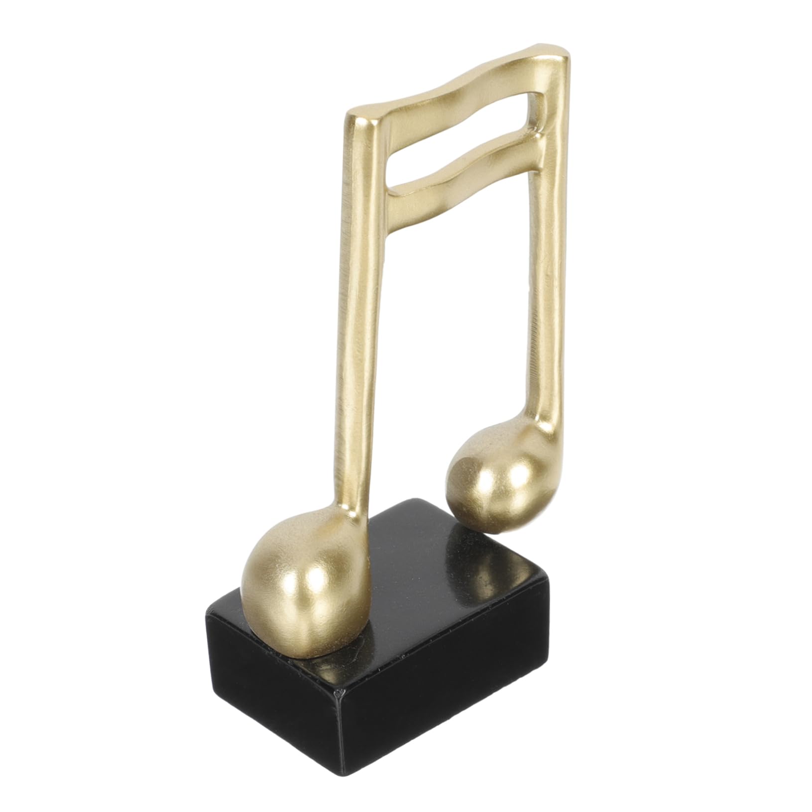 FOYTOKI Music Trophy Award - Piano Themed Office Decor, Music Note Trophy for Musicians, Teachers, Students - Synthetic Resin Desk Decor for Office, Studio, Classroom Gift