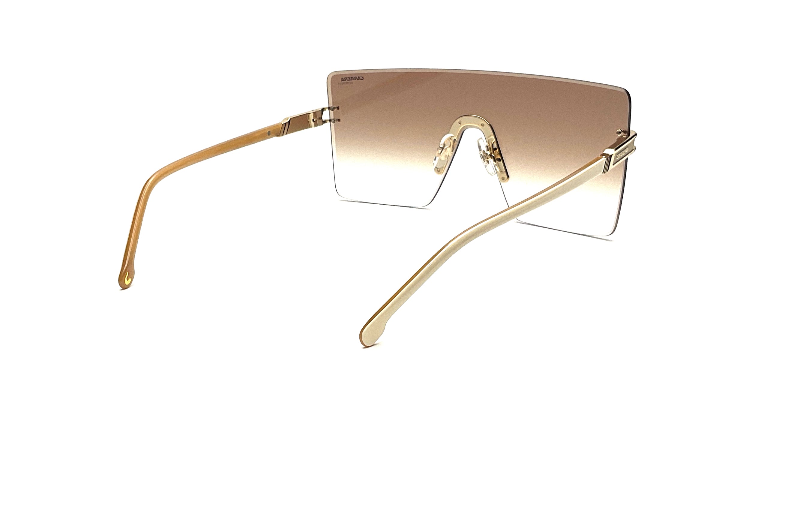 Carrera 1075 Sunglasses - Gold Ivory Frame with UV Protection - Perfect for Driving, Outdoor Sports & Fashion Accessories
