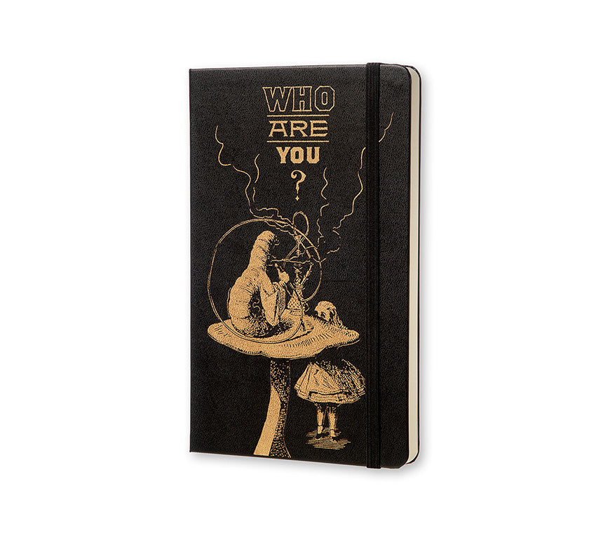 Moleskine Alice in Wonderland Limited Edition Hardcover Notebook - Large Size for Journaling, Sketching & Note Taking - Perfect Gift for Writers & Artists