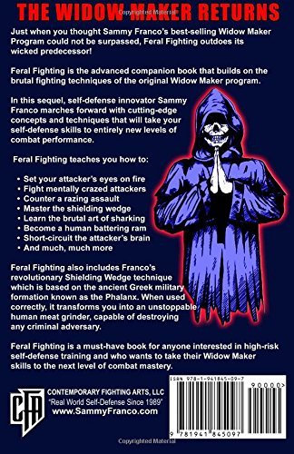 Feral Fighting: Advanced Widow Maker Combat Techniques - Self Defense Training Program | Learn Martial Arts for Street Survival & Home Protection
