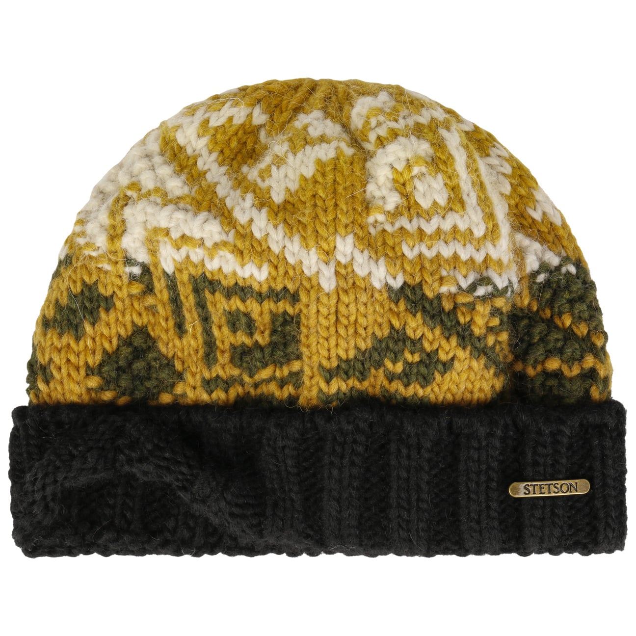 Stetson Sandvika Beanie Hat for Men & Women - Warm Winter Knit Skull Cap for Outdoor Activities, Hiking, and Casual Wear