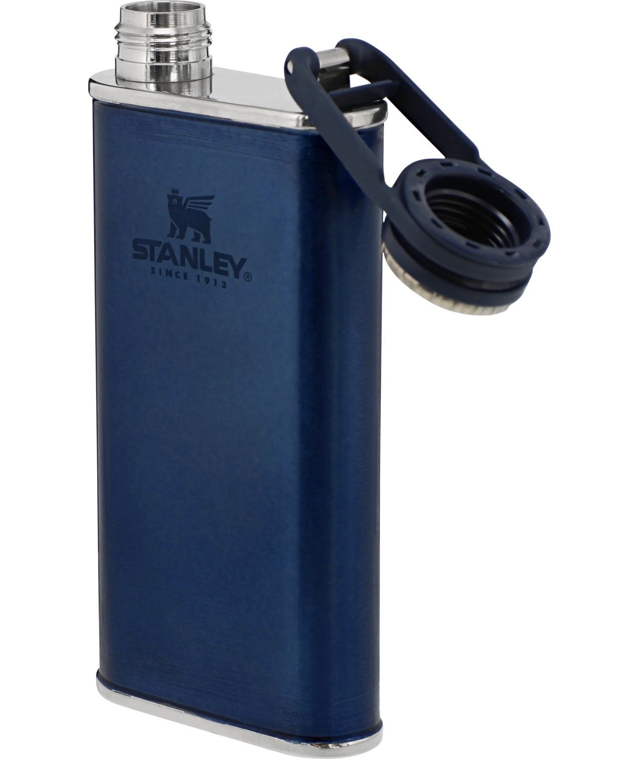 Stanley Classic 8oz Wide Mouth Flask - Insulated Stainless Steel Water Bottle for Hiking, Camping & Outdoor Adventures | Leakproof & Durable Travel Companion