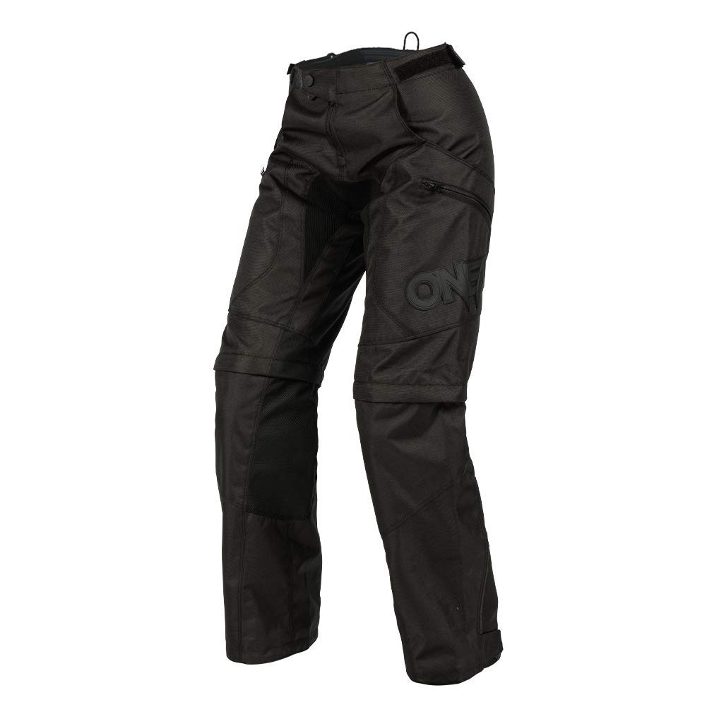 O'Neal Apocalypse Women's Riding Pants - Black Motorcycle Pants for Off-Road & Street Biking - Durable & Comfortable for Adventure & Commuting