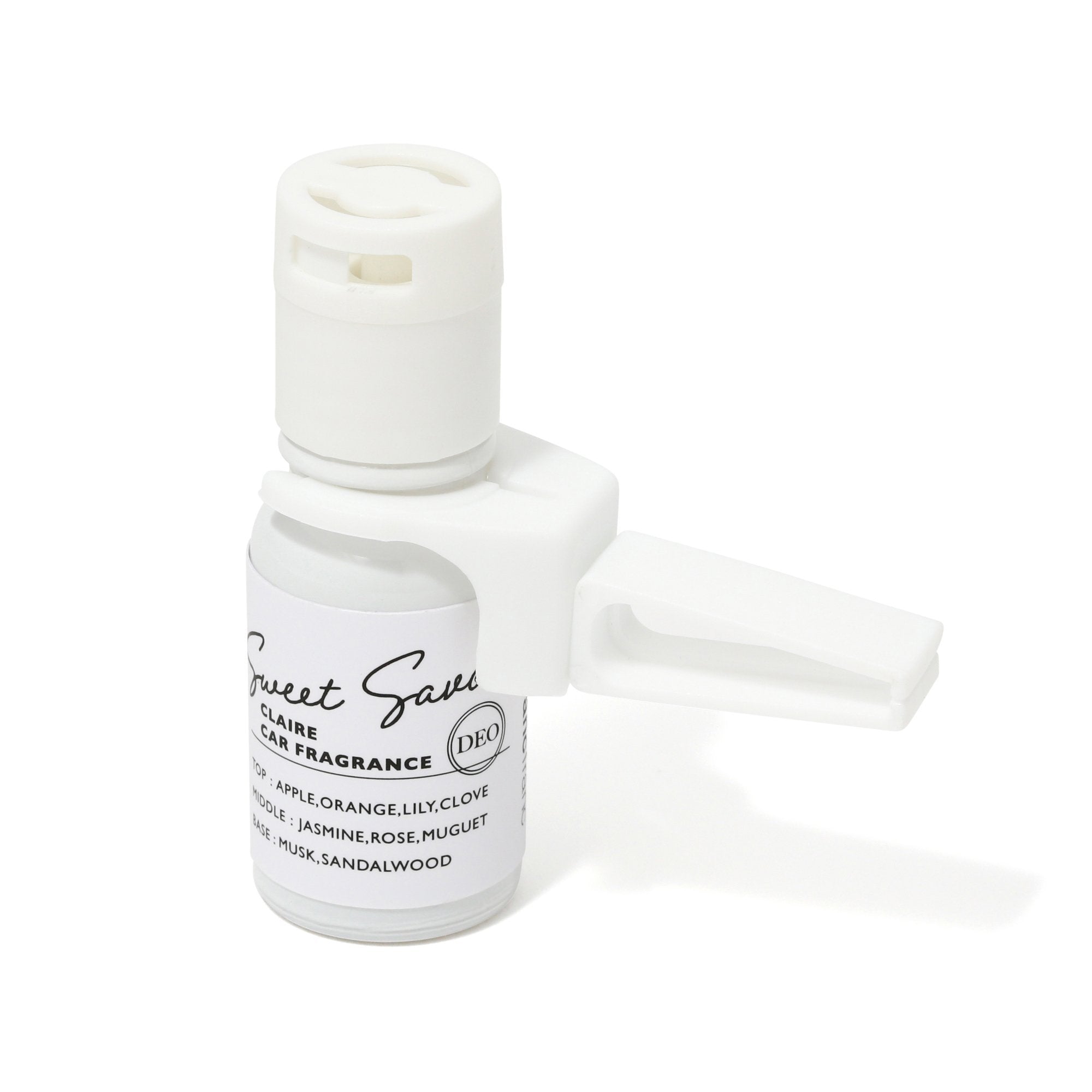 Claire Premium White Car Air Freshener - Long Lasting Fragrance for Fresh & Clean Car Interior - Perfect for Sedans, SUVs & Trucks