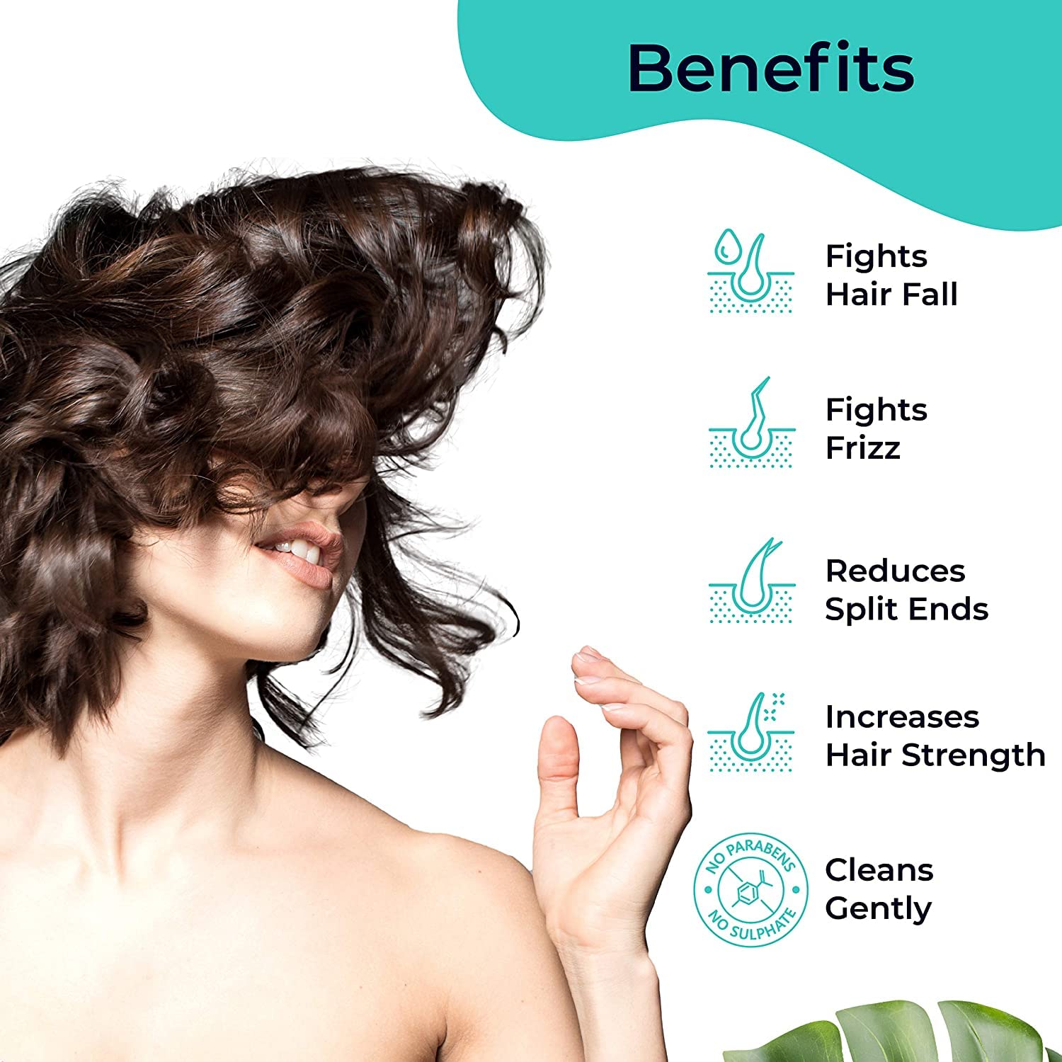 PILGRIM Korean Anti-Frizz Hair Care Set - Sulfate Free Shampoo & Argan Oil Conditioner 200ml for Smooth Silky Hair - Includes FREE Jute Bag - For Women & Men - Perfect for Daily Hair Care & Travel