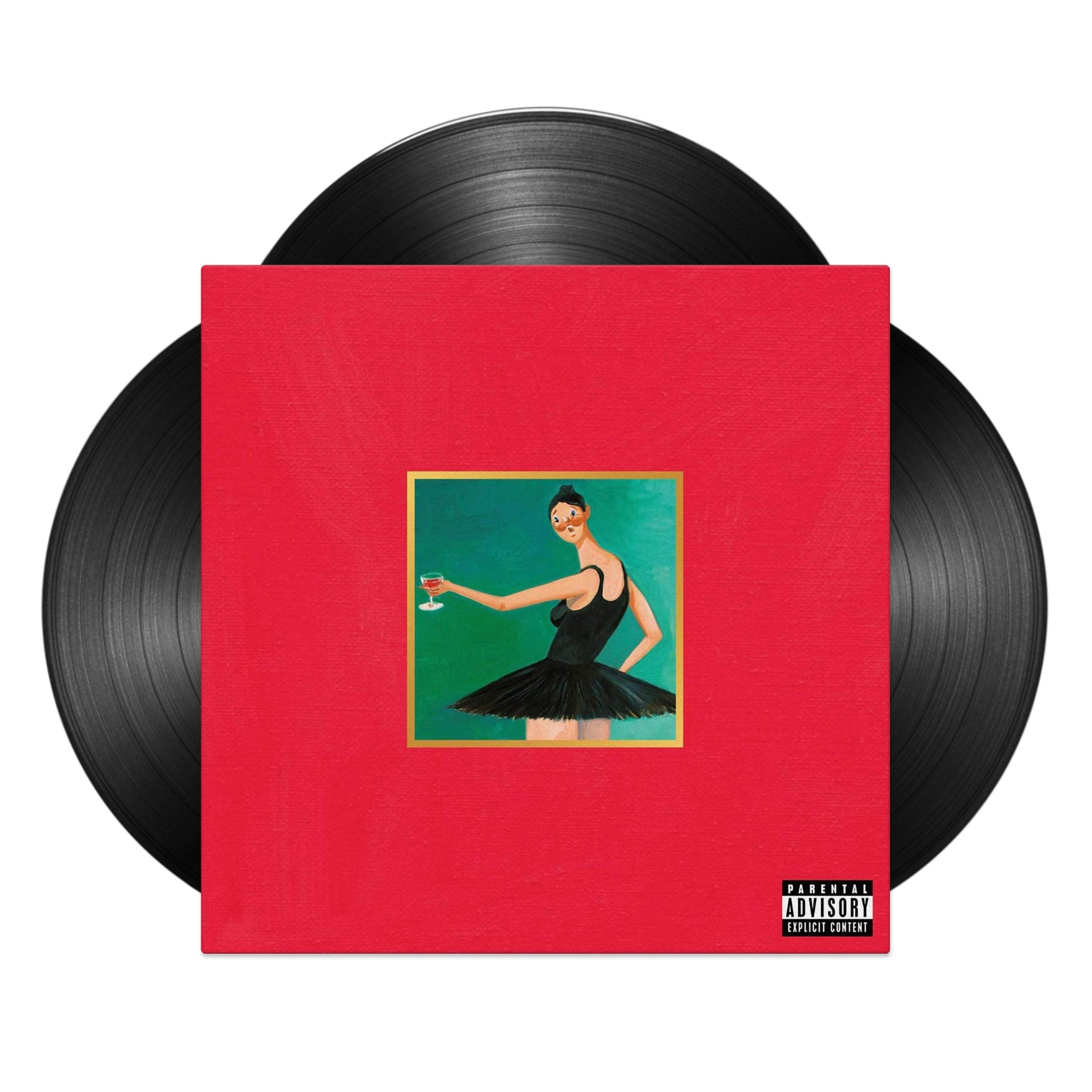 Kanye West My Beautiful Dark Twisted Fantasy Vinyl Record (3xLP) - Limited Edition Collector's Item for Music Lovers & Hip Hop Fans - Perfect for Home Listening, Gifts & Vinyl Collections