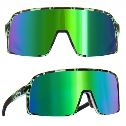 A03-black With Green Splatter/Green Lens