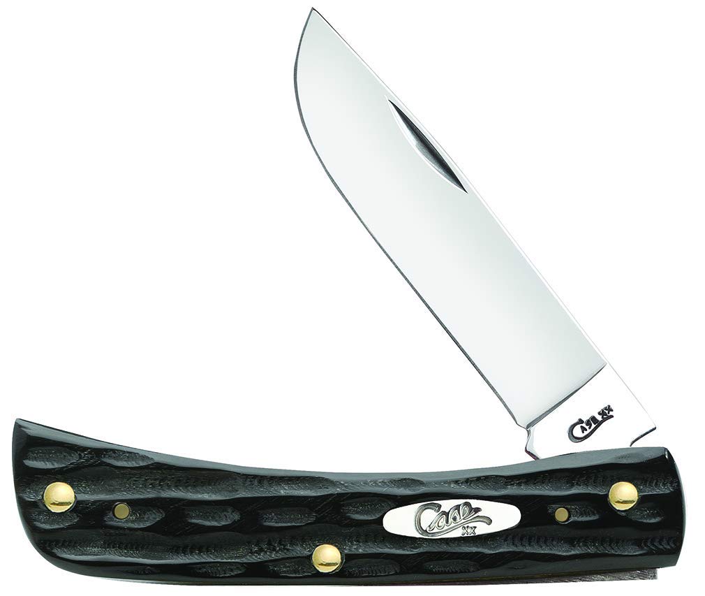 Small Black Case Sod Buster Pocket Knife - Durable Everyday Carry (EDC) for Camping, Hiking & Outdoor Activities