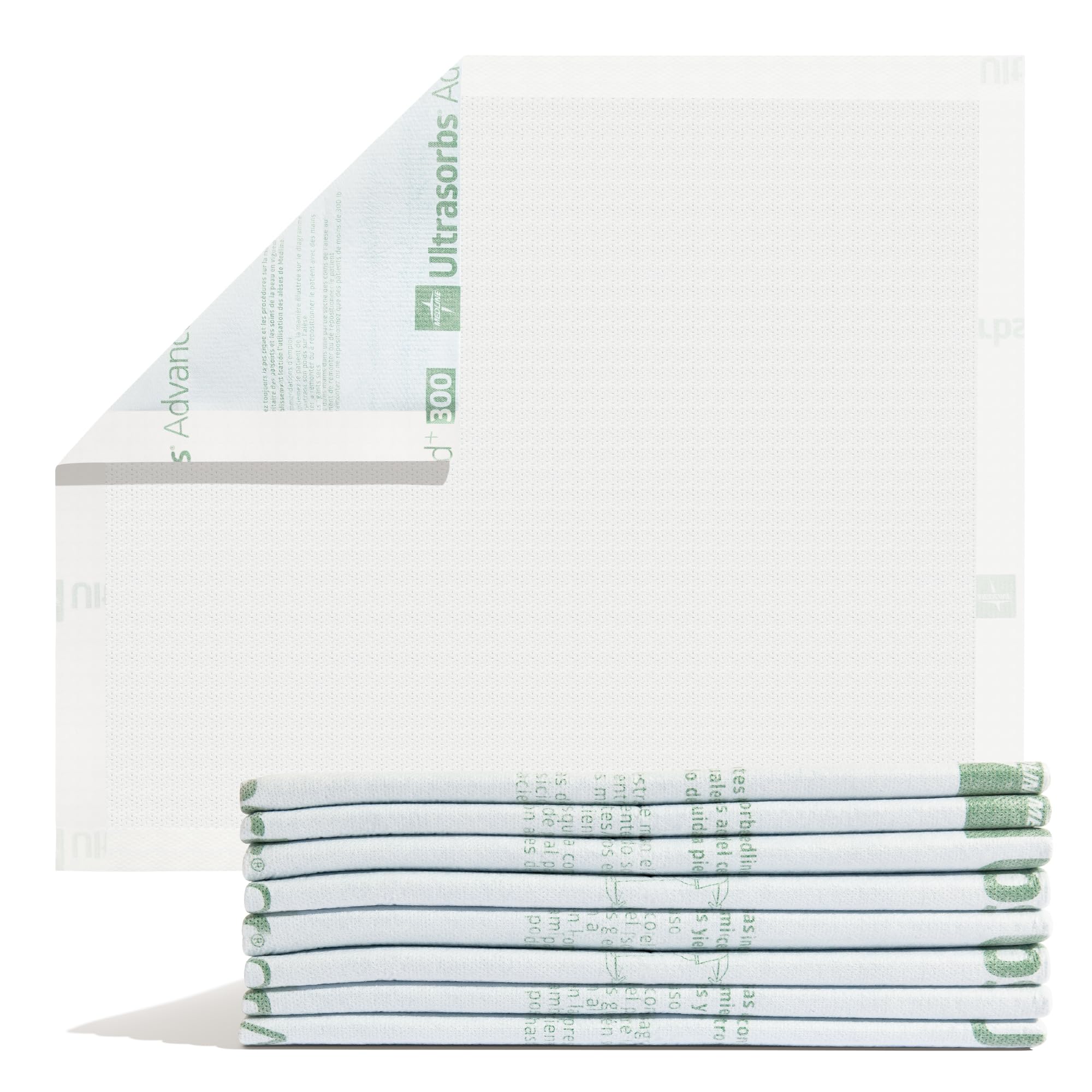 Medline Advanced Plus Ultrasorbs Drypads - Super Absorbent Incontinence Bed Pads (40 Count, 30