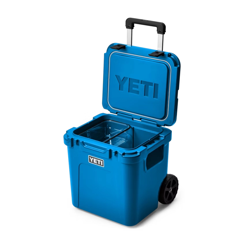 Yeti Roadie 48 Wheeled Cooler - Heavy-Duty Portable Cooler with Wheels for Camping, Beach, Tailgating & Outdoor Adventures | Insulated Ice Chest for Drinks & Food Storage
