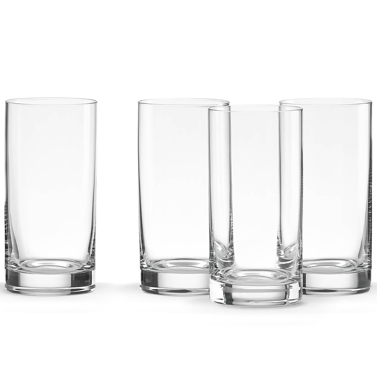 Premium Tuscany Classic Highball Glasses Set of 4 - Elegant 12oz Drinking Glasses for Cocktails, Whiskey, Iced Tea & Entertaining - Dishwasher Safe Barware for Home & Parties