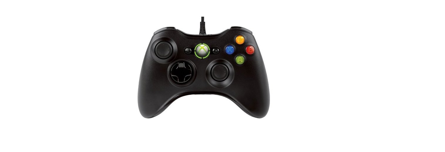 Xbox 360 Wired Controller - Black for Gaming & PC
