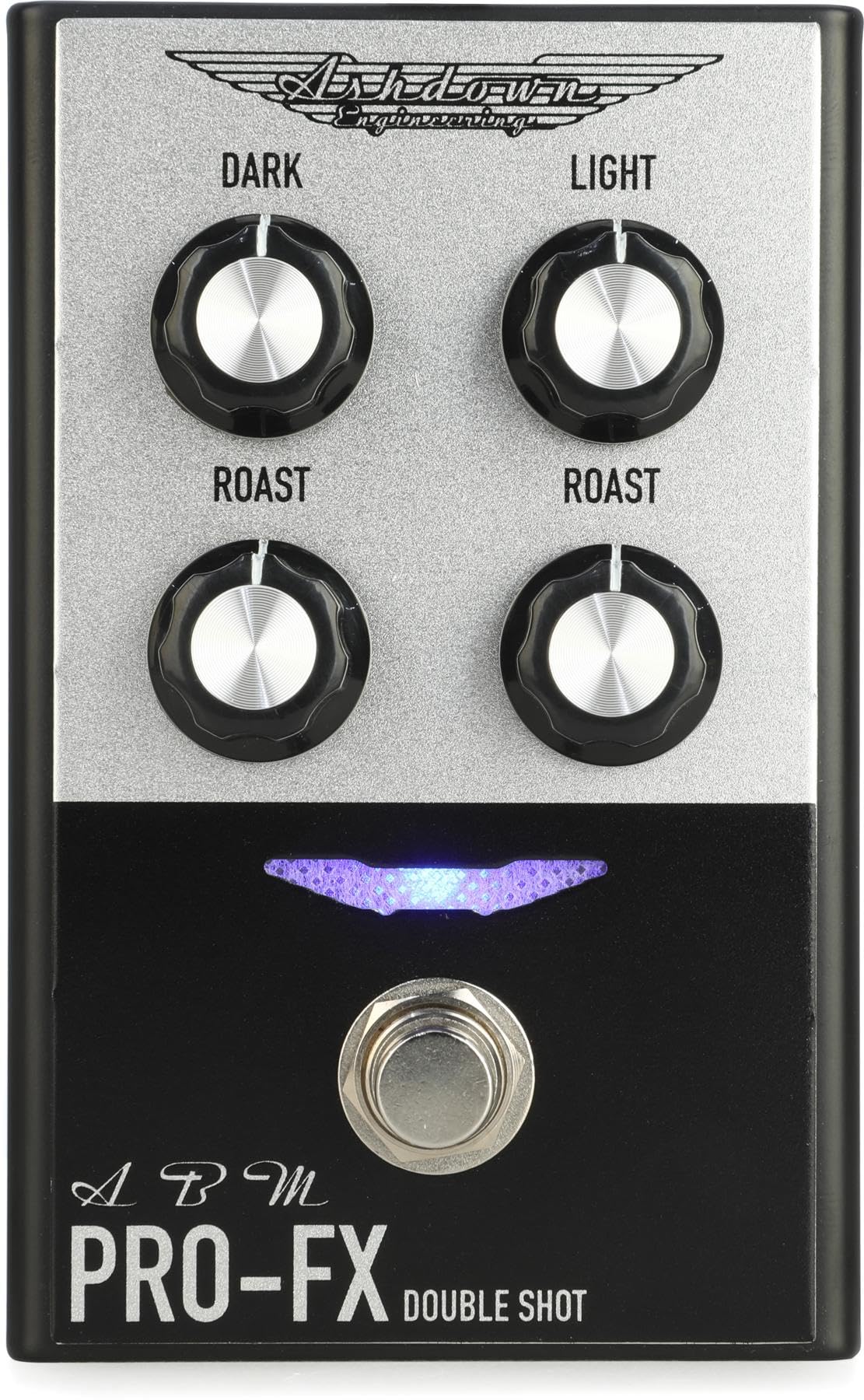Ashdown Pro-FX Double Shot ABM Bass Overdrive Pedal - Professional Guitar Effects Pedal for Bass Players | Perfect for Live Performances & Studio Recording