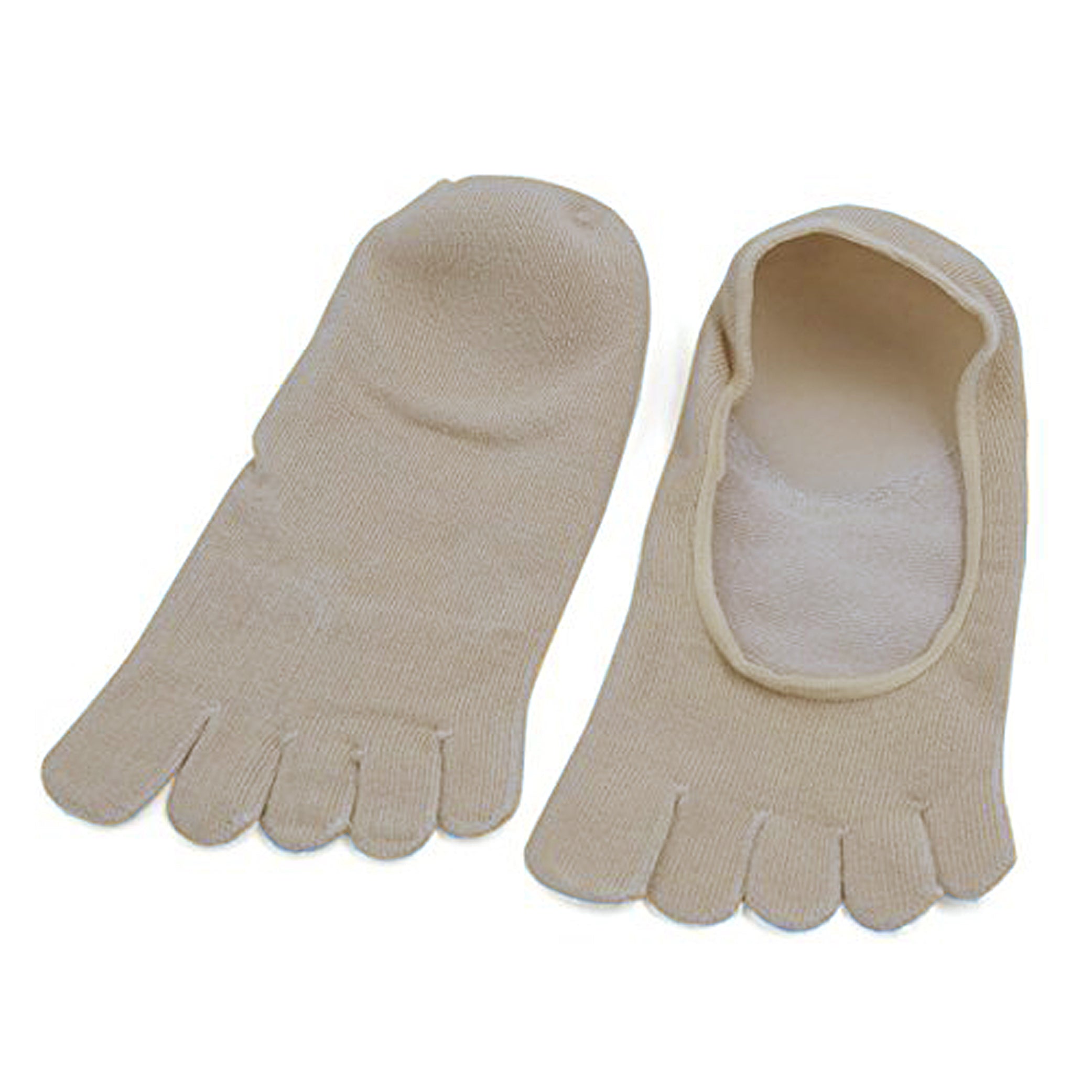 Breathable Toe Socks with Gel Cushioned Heel - Perfect for Running, Yoga & Diabetic Foot Care