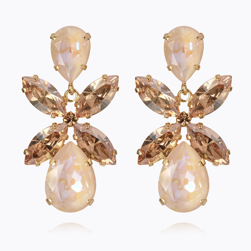 Dione Elegant Pearl Drop Earrings & Ivory Delicate Stud Earrings Set - Perfect for Weddings, Parties, and Special Occasions