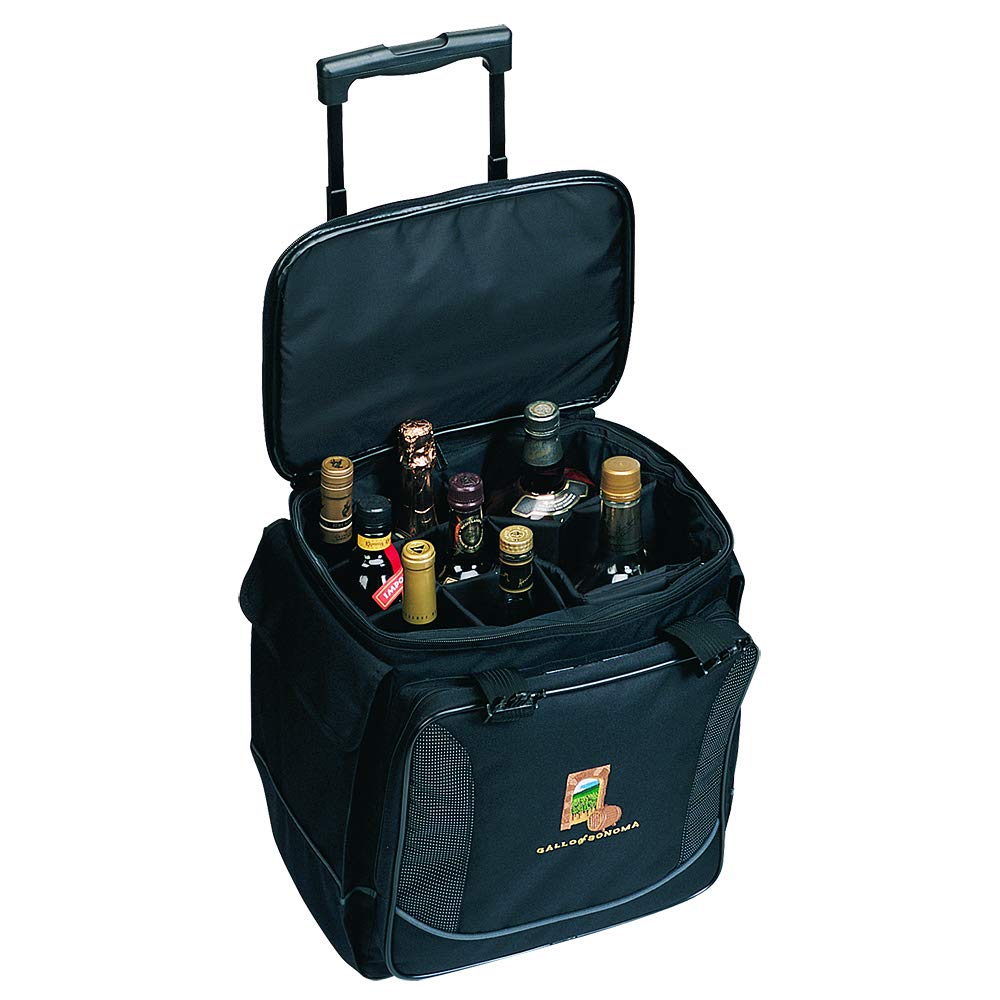 Premium Wine Bottle Carrier - Holds 12 Bottles Securely, Durable & Stylish Black Design - Perfect for Wine Tasting Parties, Weddings & Gifts
