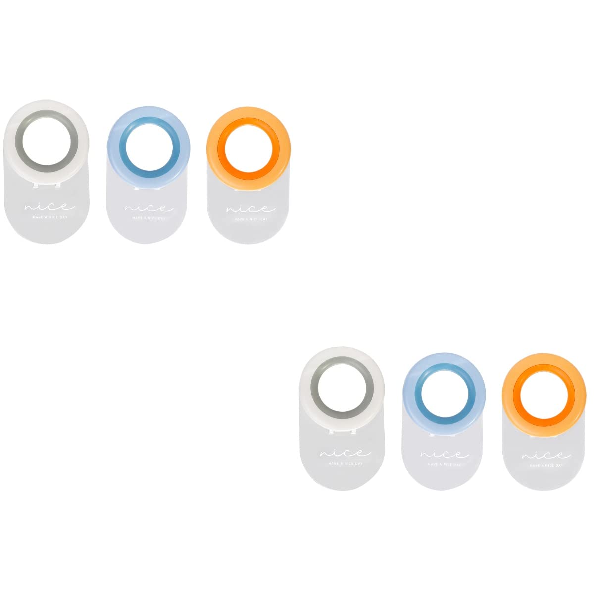 6-Pack Toilet Seat Lifter Handles - Hygienic Bathroom Accessories for Touch-Free Toilet Seat Lifting | Ideal for Home, Office & Public Restrooms to Prevent Germs & Maintain Cleanliness