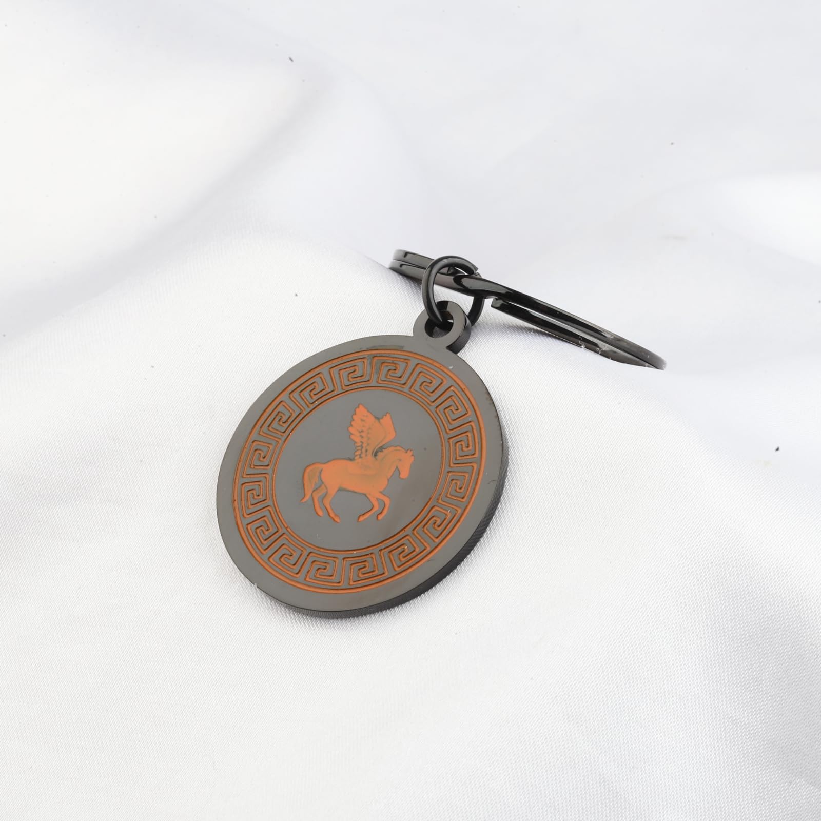 Percy Jackson Camp Half-Blood Keychain - Official Merchandise for Fans, Horror Novel Lovers & Jewelry Collectors | Perfect for Backpacks, Gifts & Book Club Accessories