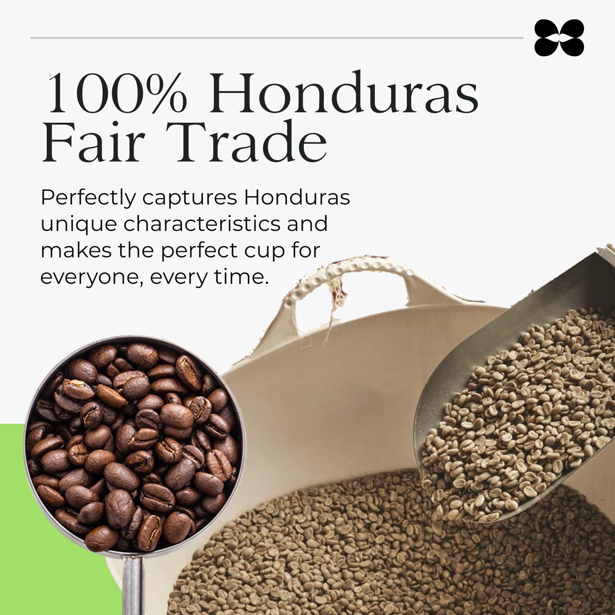 Premium Honduras SHG Unroasted Green Coffee Beans - 25 lbs Bulk - Central American Grown - Ideal for Home Roasting & Commercial Use - Perfect for Espresso, French Press & Cold Brew