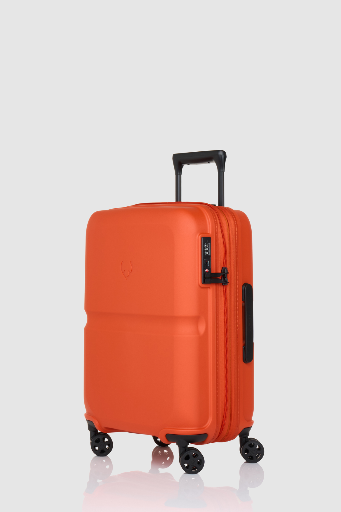 55cm Single Stripe Carry-On Suitcase - Lightweight Luggage for Business Travel & Weekend Getaways