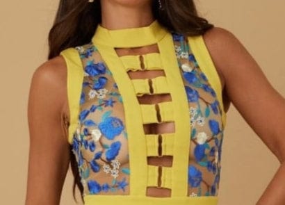 Stylish Women's Embroidered Jumpsuit - Fashionable Floral Design One Piece Romper for Casual Outings, Parties & Summer Vacations