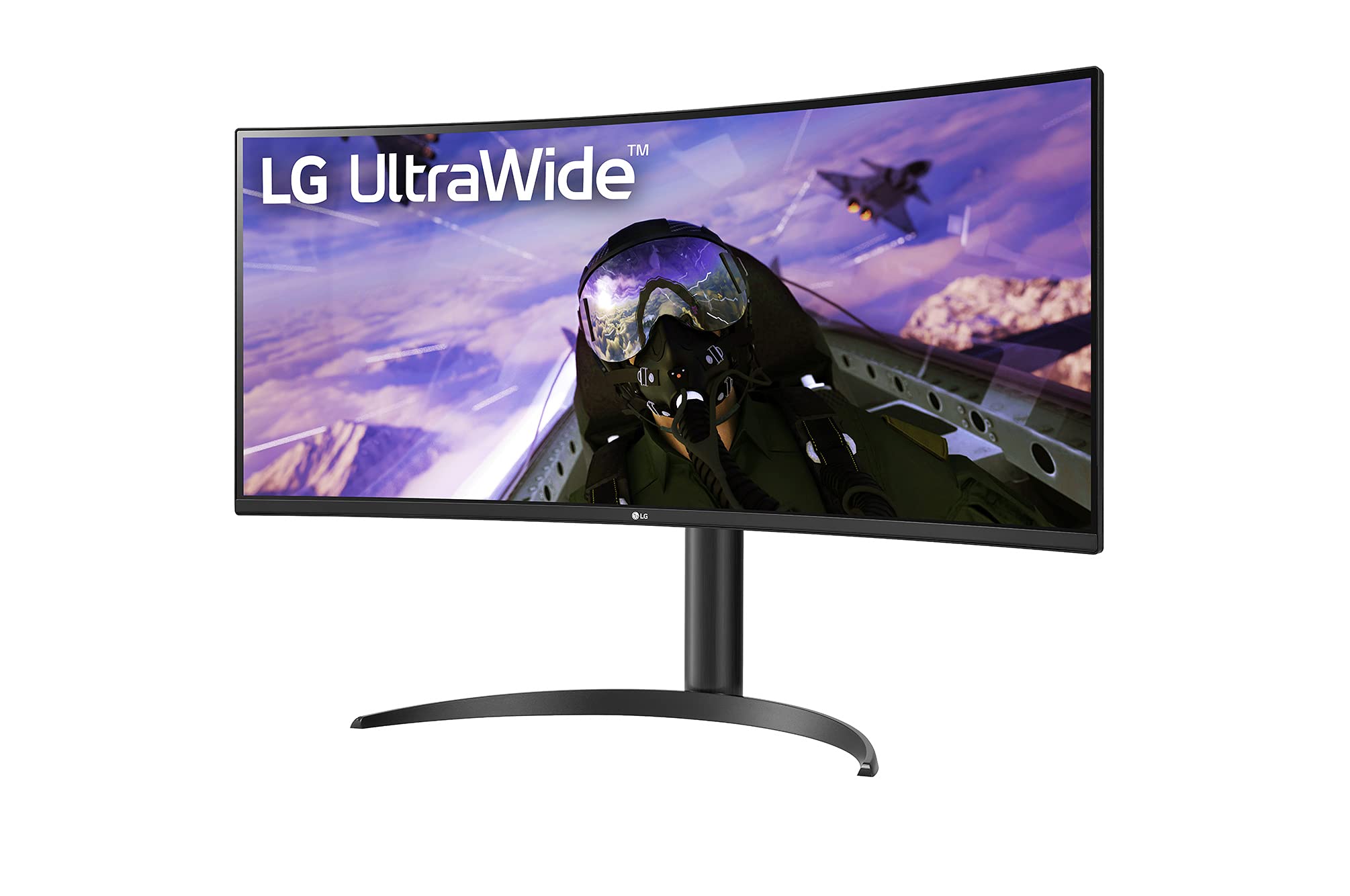 LG 34WP65C-B 34-Inch UltraWide QHD IPS Monitor with HDR10, 160Hz Refresh Rate - Perfect for Gaming, Office Work & Home Entertainment