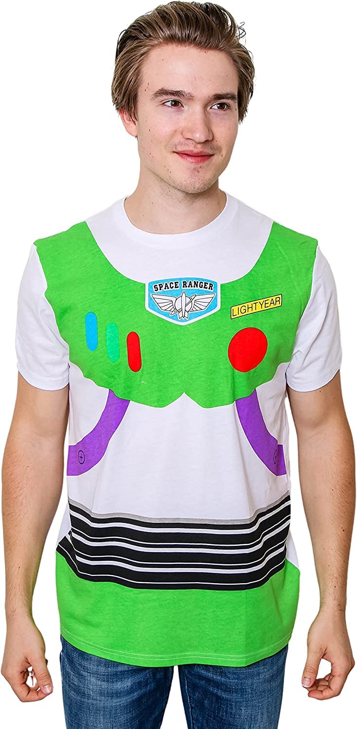Buzz Lightyear Astronaut T-Shirt for Adults - Cosplay & Halloween