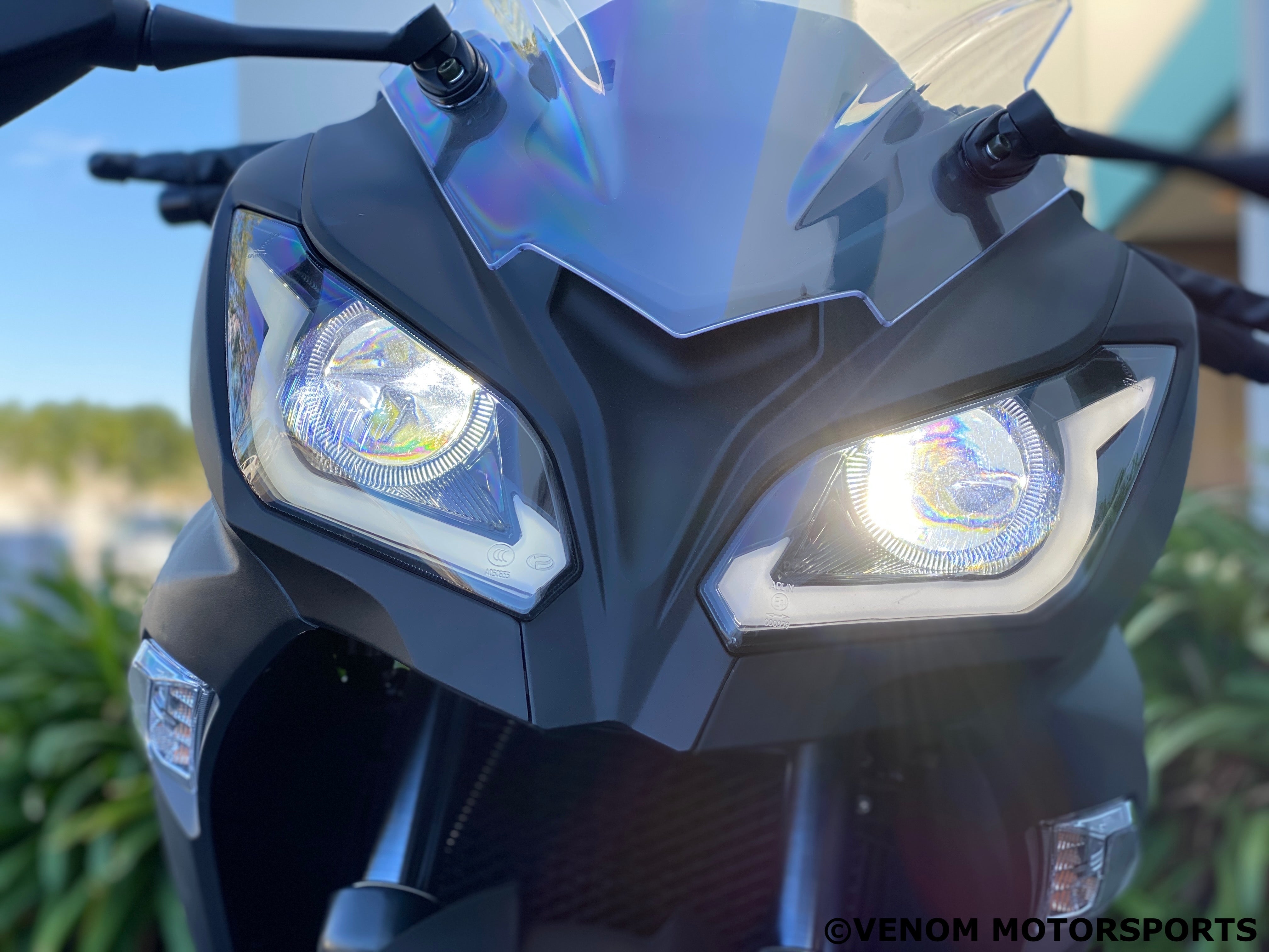 Venom X22GT 250cc Sport Motorcycle - Ninja Style Automatic Transmission Bike for Street Racing & Commuting
