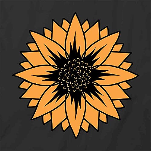 Sunflower Graphic T-Shirt for Women & Men - Soft Cotton Printed Tee with Sunflower Design - Perfect for Casual Wear, Summer Outfits & Gifts