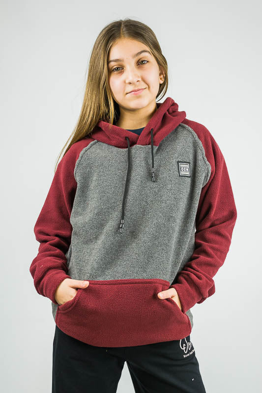 OCN Kids Polar Fleece Hoodie - Warm Winter Jacket for Boys & Girls | Outdoor Play, School, and Cold Weather Activities