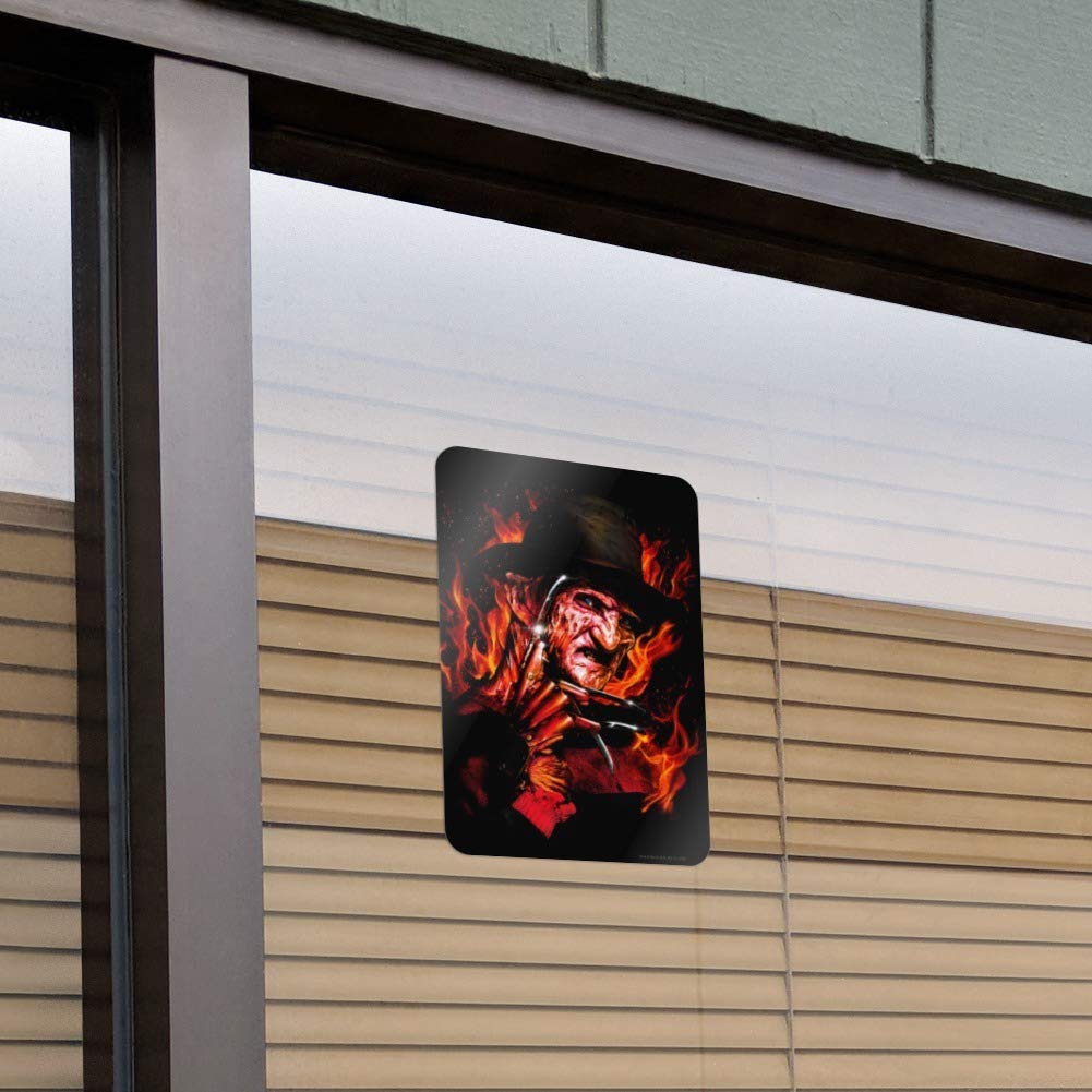Freddy's Fire Nightmare on Elm Street LED Sign - Horror Movie Decor for Home, Office, Bar & Halloween Party