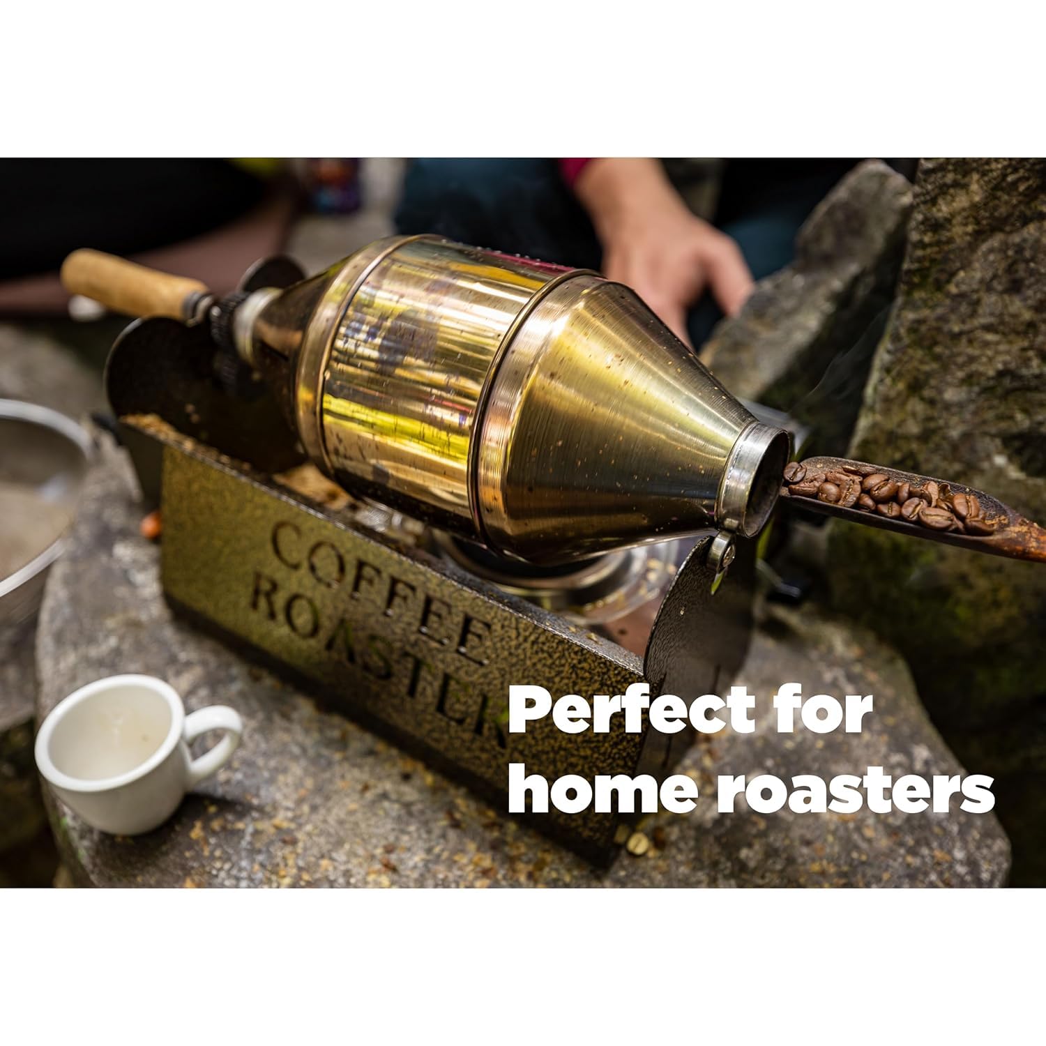 10lbs Unroasted Green Coffee Beans - Ethiopia Yirgacheffe Single Origin Specialty Grade - Fresh Raw Coffee Beans for Home Roasting - Perfect for Espresso, Pour Over & Cold Brew