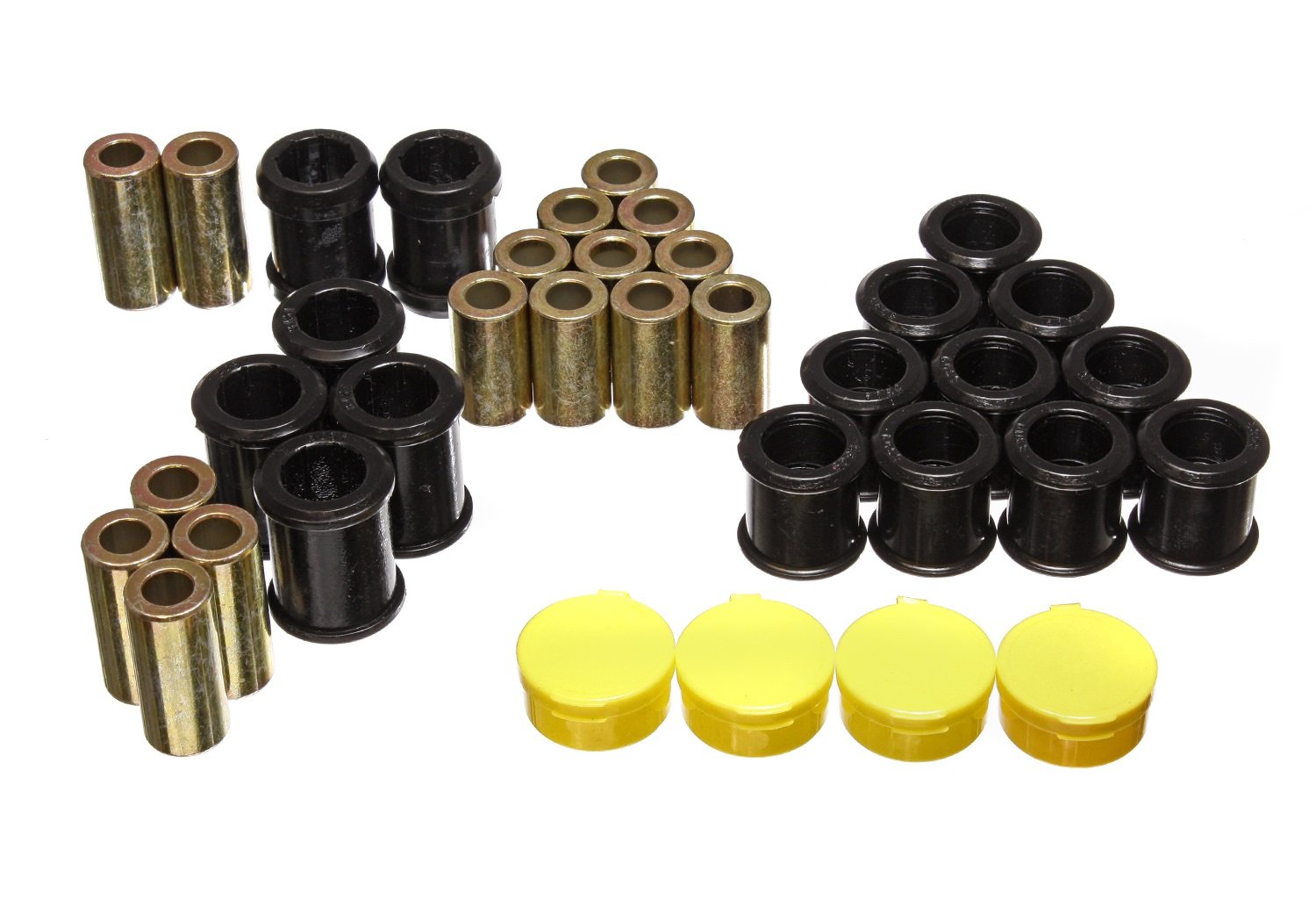 Energy Suspension 7.3119G Rear Control Arm Bushing Set - Compatible with Nissan 240SX/S14 - High Performance Polyurethane Bushings for Improved Handling & Durability - Perfect for Drifting, Racing & Street Performance Upgrades