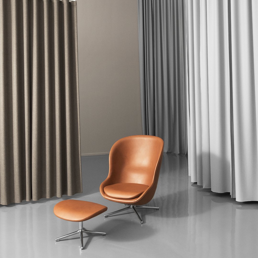 Premium Hyg Lounge Chair with 360° Swivel Base - Modern Accent Chair for Living Room, Bedroom or Office - Perfect for Relaxing, Reading & Entertaining Guests