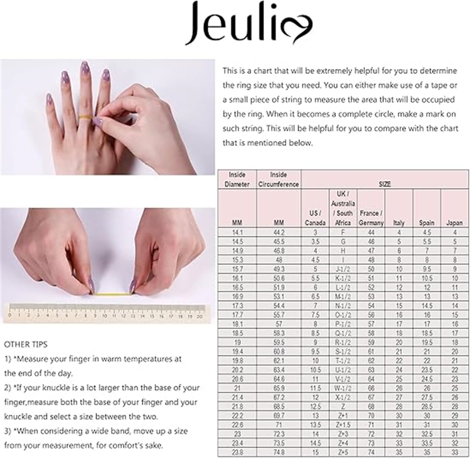 Jeulia Sterling Silver Crossover Women's Band Ring - Elegant Promise & Engagement Ring for Her with Gift Jewelry Box - Perfect for Anniversaries, Weddings & Romantic Gifts
