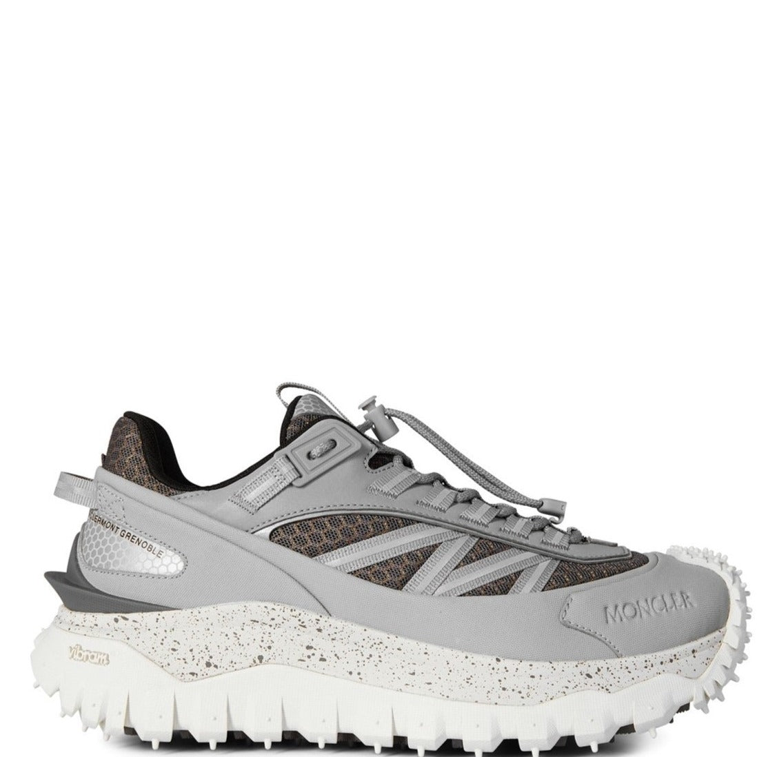Moncler Trailgrip Grey Running Shoes - Lightweight Comfortable Sneakers for Men & Women - Perfect for Jogging, Gym Workouts & Outdoor Activities