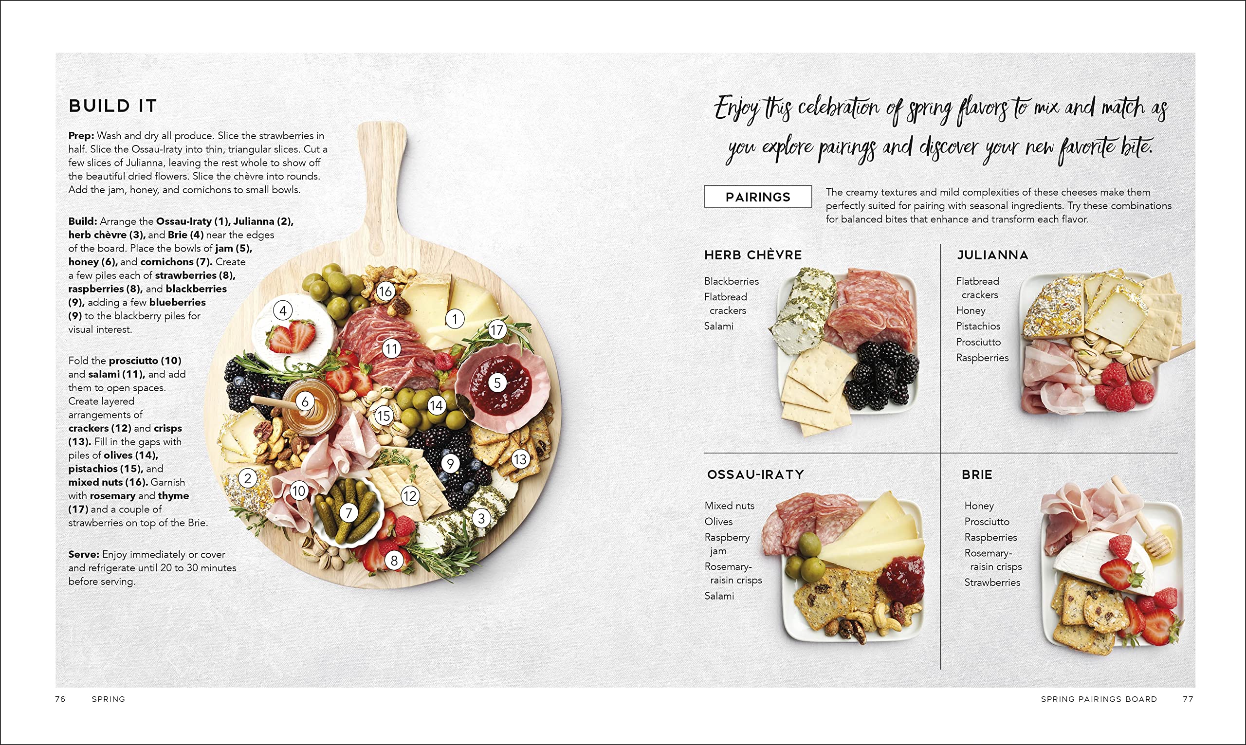 Premium Wooden Charcuterie Boards & Serving Platters – Elegant Cheese, Meat, and Appetizer Plates for Entertaining, Parties, and Home Decor