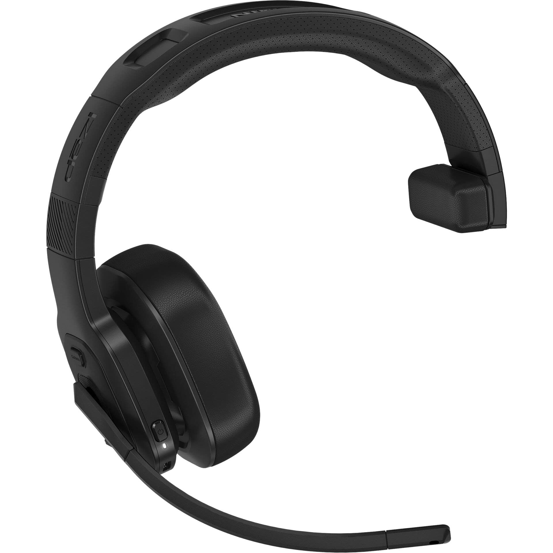 Garmin dēzl Headset 100 - Premium Single-Ear Trucking Headset with Active Noise Cancellation, Long Battery Life & Memory Foam Ear Pads - Perfect for Long-Haul Driving & Professional Truckers