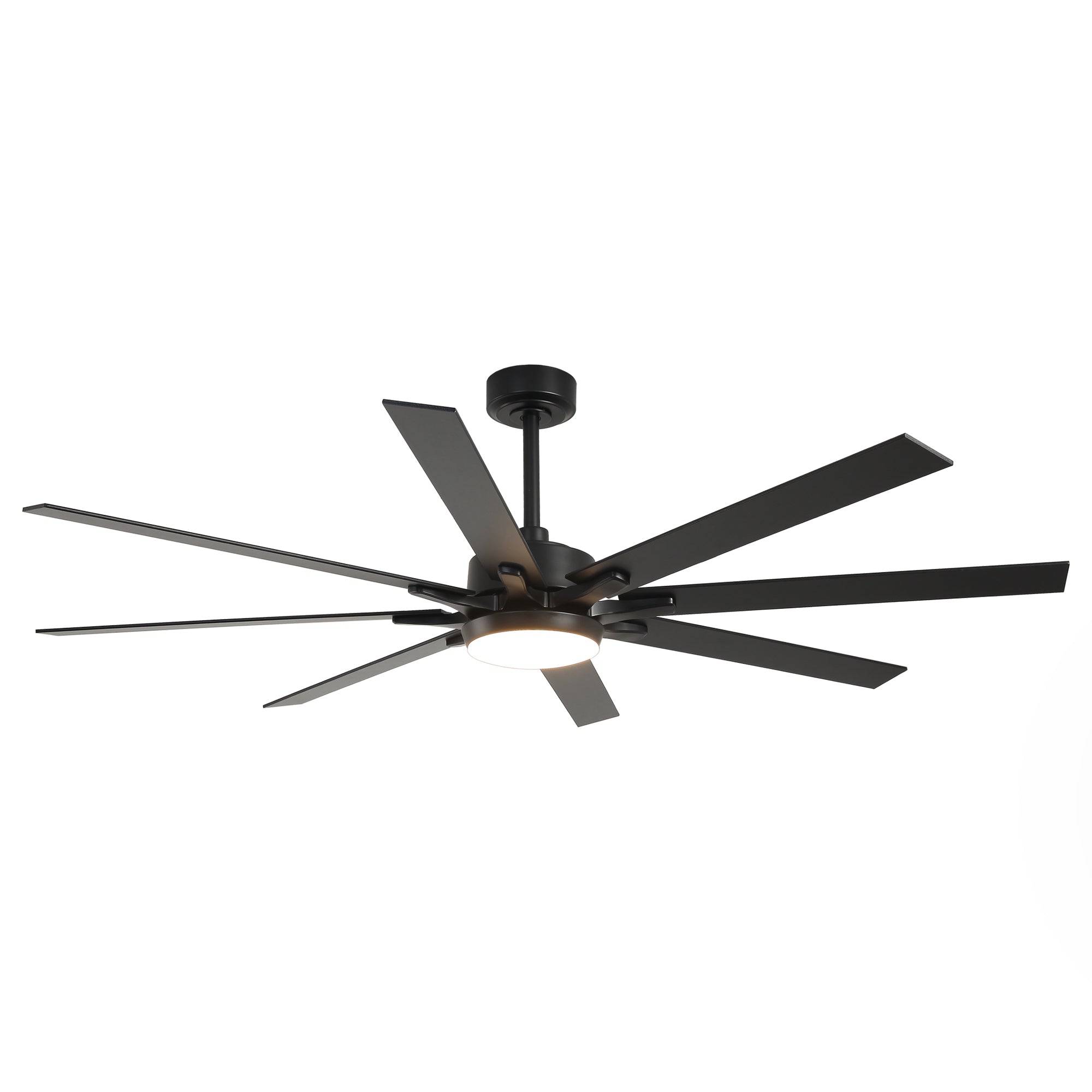 65 Inch Teresa Modern Double Sided Blades Ceiling Fan with Remote Control & LED Light - Perfect for Living Room, Bedroom and Outdoor Patio Cooling