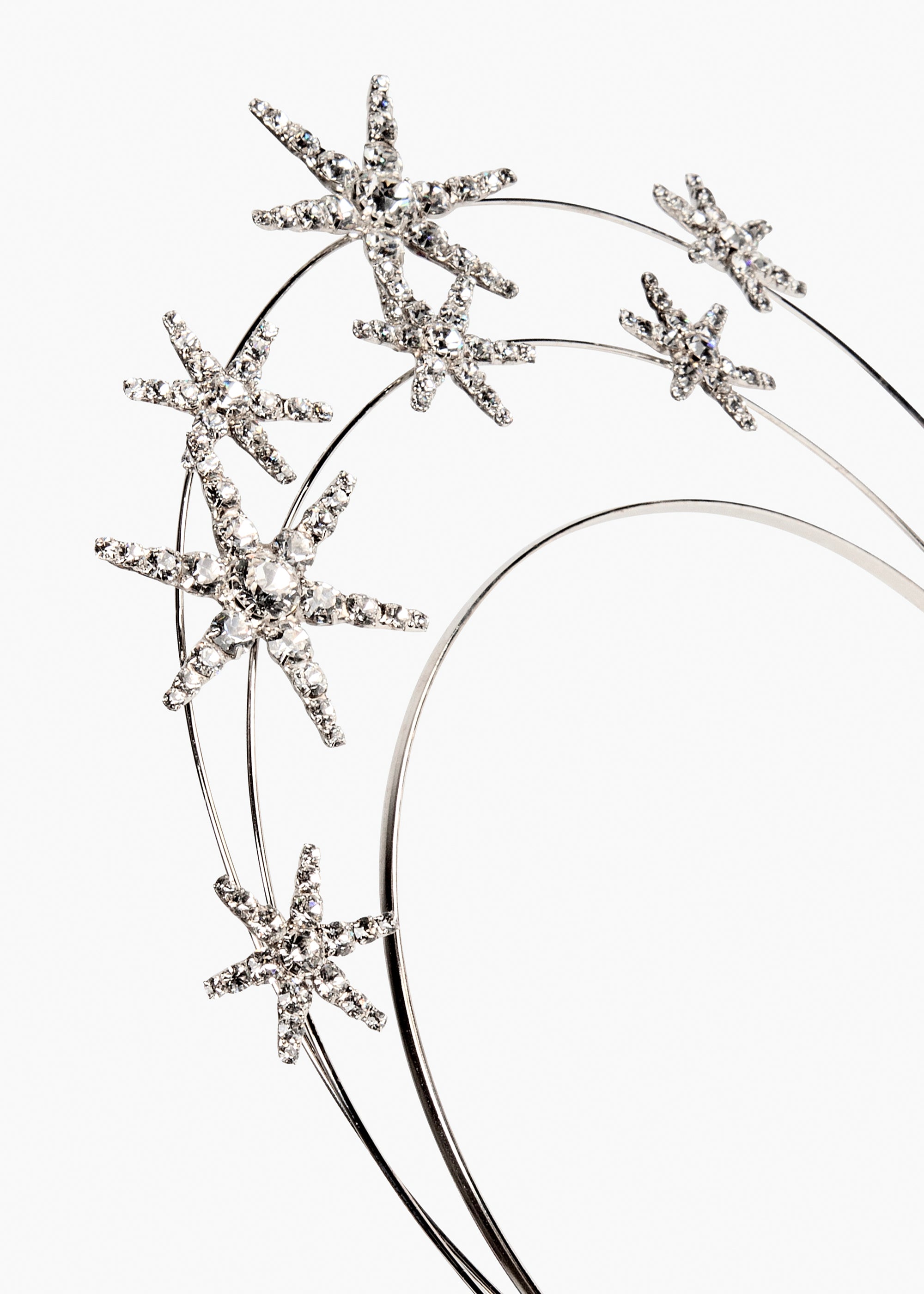 Ellerie Tiara Crystal Headband - Elegant Rhinestone Hair Accessory for Women & Girls - Perfect for Weddings, Prom, Parties & Special Occasions