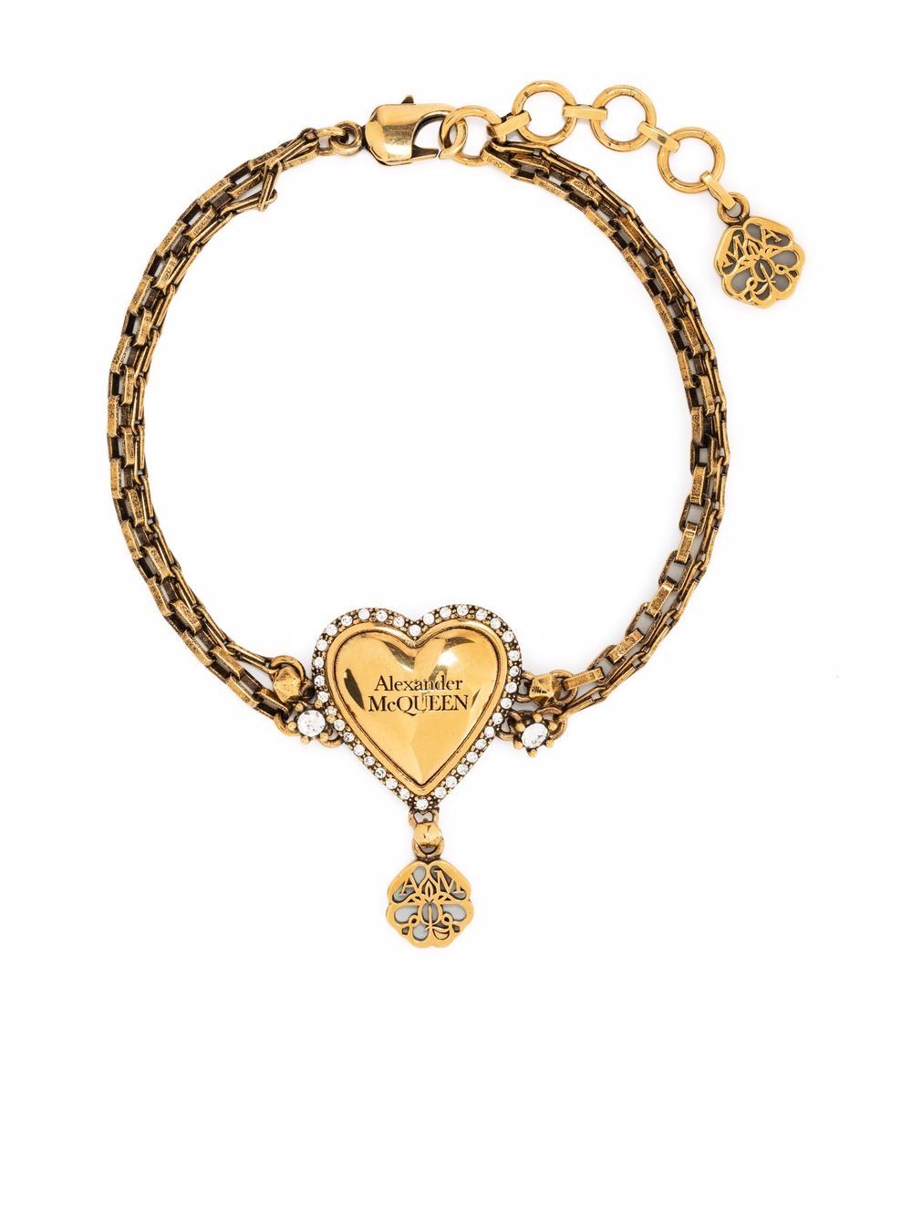 Alexander McQueen Bijoux Golden Jewelry - Luxury Designer Necklace for Women - Perfect for Parties, Weddings & Special Occasions