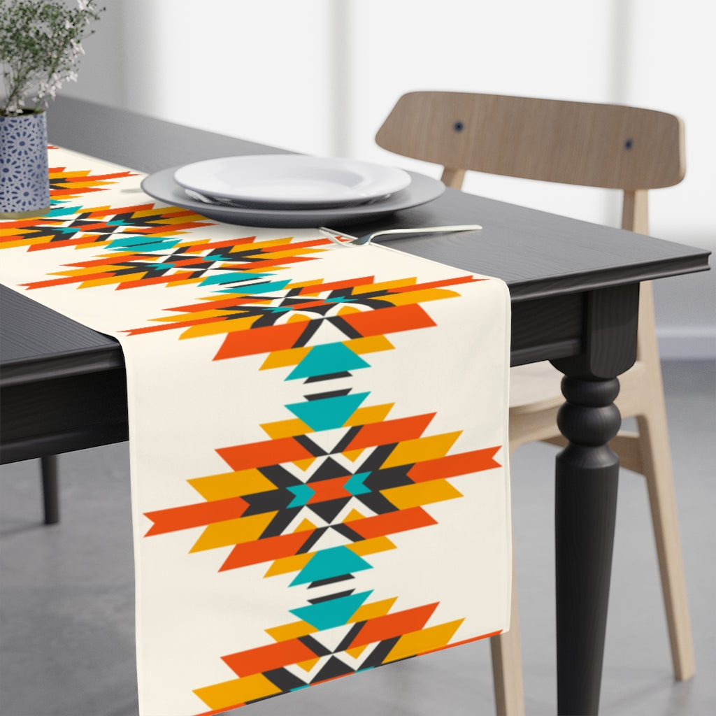 Arizona Sunrise Table Runner - Cotton Decorative Tablecloth for Dining Room, Kitchen, and Party Decor - Perfect for Holiday, Wedding, and Home Decorations