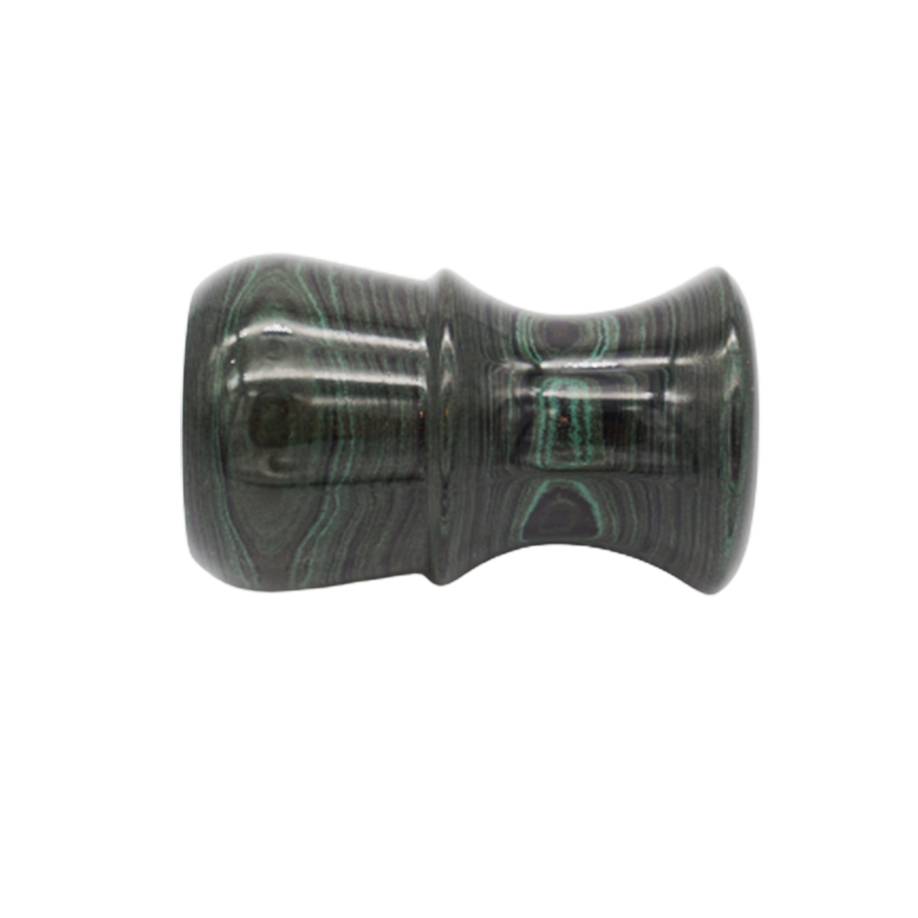 Premium Jaguar Ebonite Handcrafted Shaving Brush Handle - Fits 24mm & 26mm Knots - Perfect for Wet Shaving & Grooming Kits - Luxury Men's Shaving Accessory