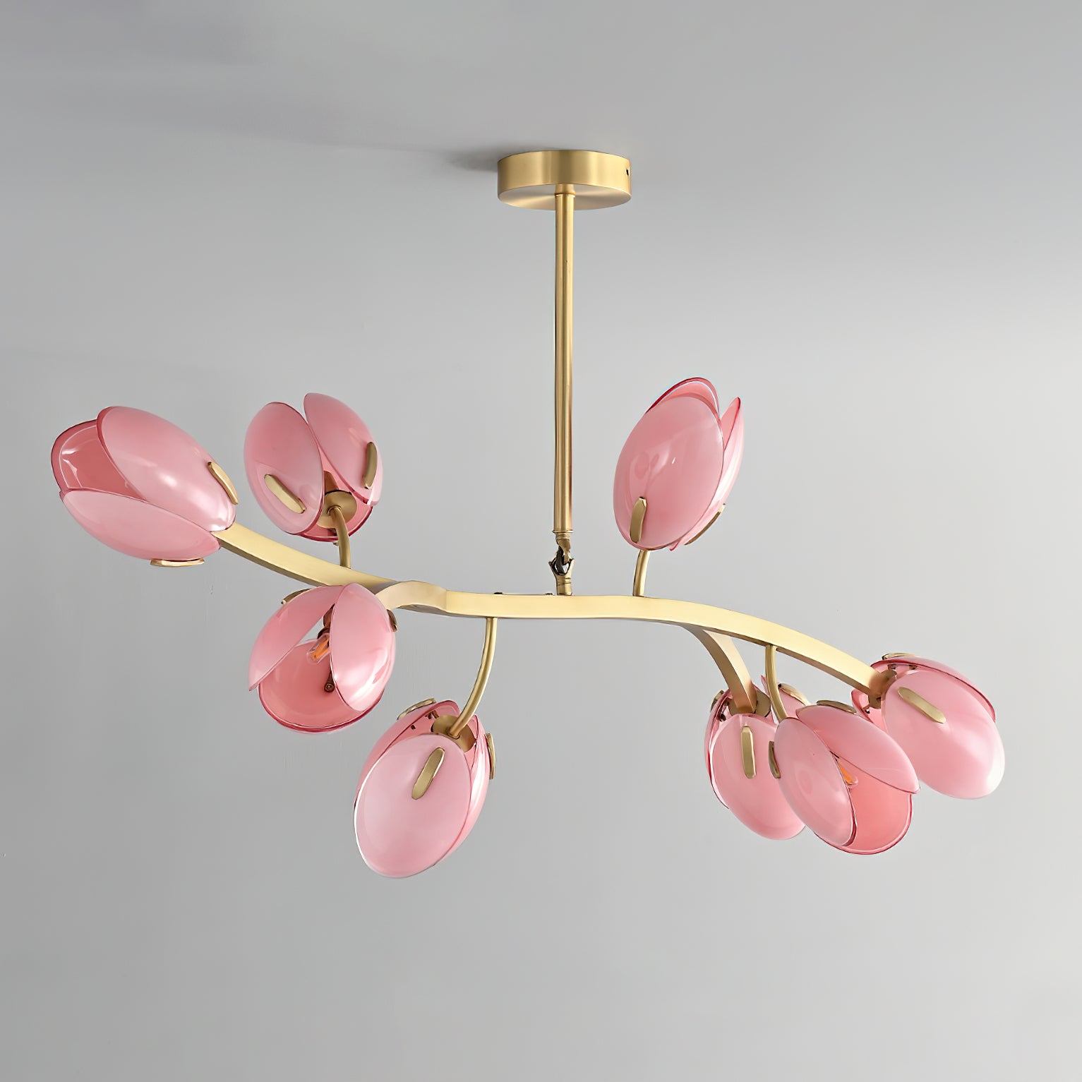 Belluno Crystal Chandelier - Elegant Modern Ceiling Light Fixture for Dining Room, Living Room & Bedroom - Perfect for Home Decor & Wedding Venues