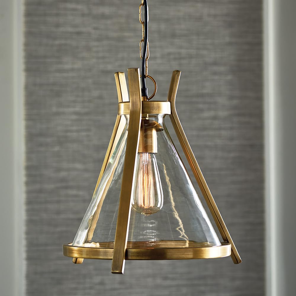 NAPA Home & Garden Silas Pendant Light - Modern Farmhouse Ceiling Fixture for Kitchen, Dining Room, Bedroom & Living Room Lighting