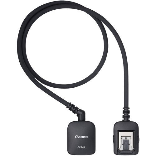 Canon OC-E4A Off-Camera Shoe Cord for DSLR & Mirrorless Cameras - Sync Flash & Trigger Remotely for Professional Photography & Videography
