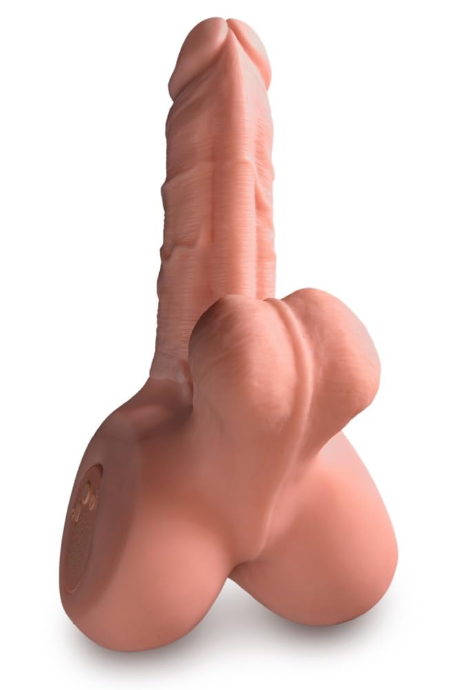 PDX Interactive Male Stroker for Enhanced Pleasure - Realistic Anal & Cock Stimulator for Solo Play & Couples Fun